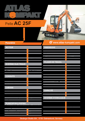 Minirypadla Atlas Kompakt AC 25F 