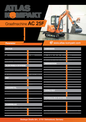 Minirypadla Atlas Kompakt AC 25F 