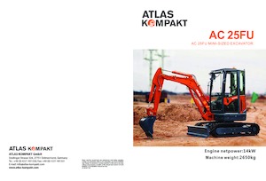 Minirypadla Atlas Kompakt AC 25FU