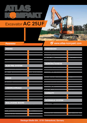 Minirypadla Atlas Kompakt AC 25UF