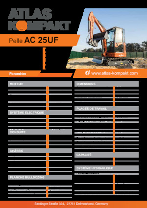 Minirypadla Atlas Kompakt AC 25UF