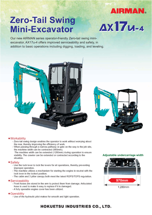 Minirypadla Airman AX 17 U 4