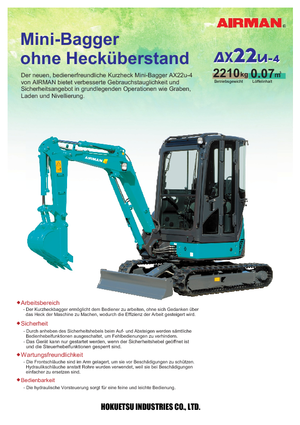 Minirypadla Airman AX 22 U 4