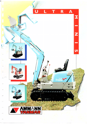 Minirypadla Yanmar B 08 R