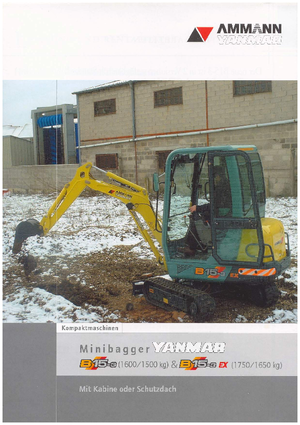 Minirypadla Yanmar B 15-3 EX