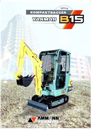 Minirypadla Yanmar B 15-3