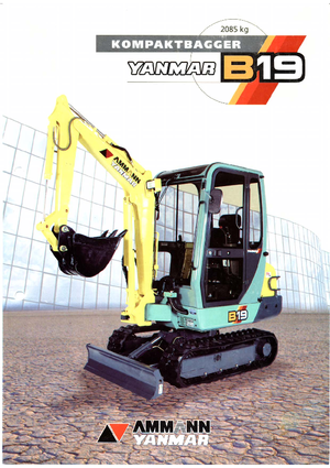 Minirypadla Yanmar B 19