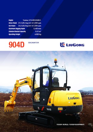 Minirypadla Liugong 904D