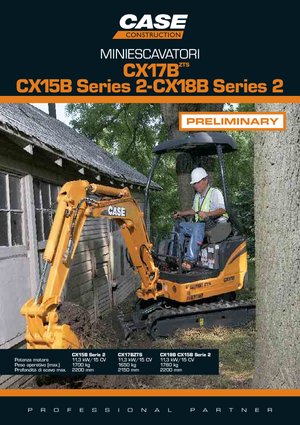 Minirypadla Case CX17B ZTS