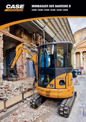 Minirypadla Case CX35B ZTS