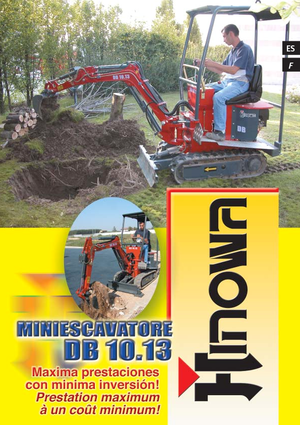 Minirypadla Hinowa DB 10.13