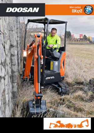 Minirypadla Develon DX17Z