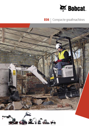 Minirypadla Bobcat E08