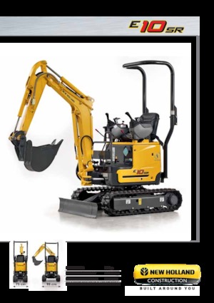 Minirypadla New Holland E10SR