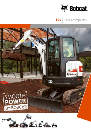 Minirypadla Bobcat E25