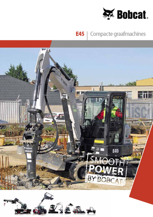 Minirypadla Bobcat E45