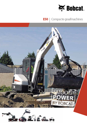 Minirypadla Bobcat E50z