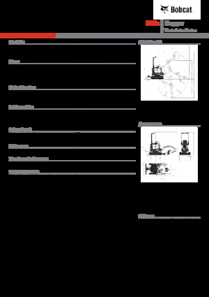 Minirypadla Bobcat E10z