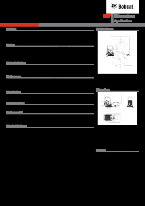 Minirypadla Bobcat E17