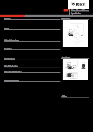 Minirypadla Bobcat E17