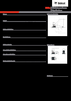 Minirypadla Bobcat E17z