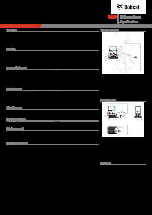 Minirypadla Bobcat E19