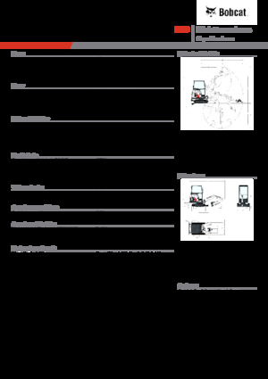 Minirypadla Bobcat E19