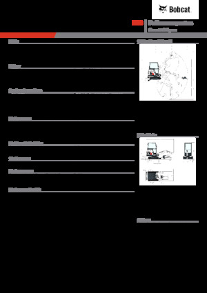 Minirypadla Bobcat E19