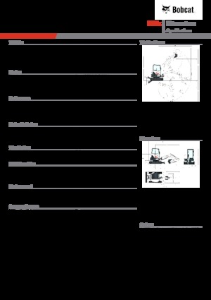 Minirypadla Bobcat E35z