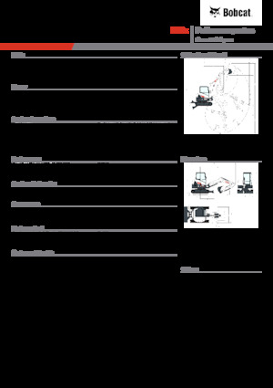 Minirypadla Bobcat E50z