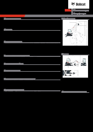 Minirypadla Bobcat E50z