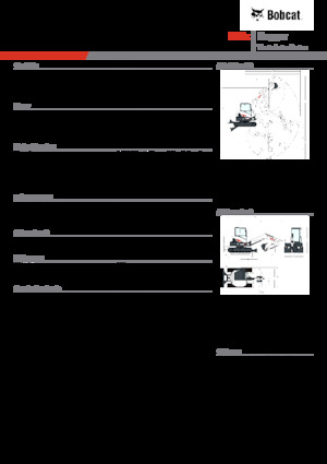 Minirypadla Bobcat E55z