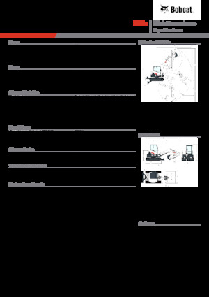 Minirypadla Bobcat E55z