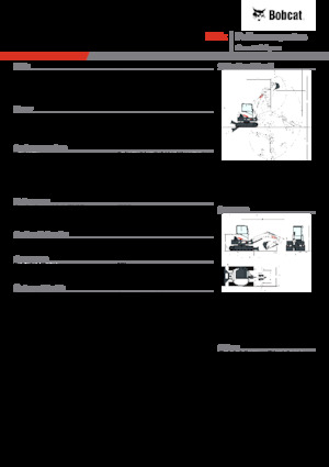 Minirypadla Bobcat E55z