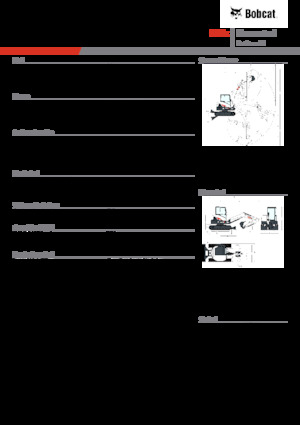 Minirypadla Bobcat E55z