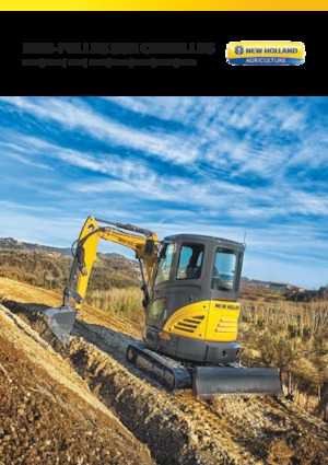 Minirypadla New Holland E18C