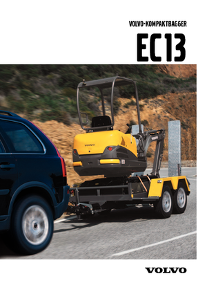 Minirypadla Volvo EC13XTV