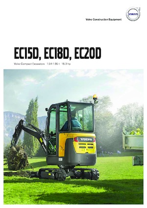 Minirypadla Volvo EC18D