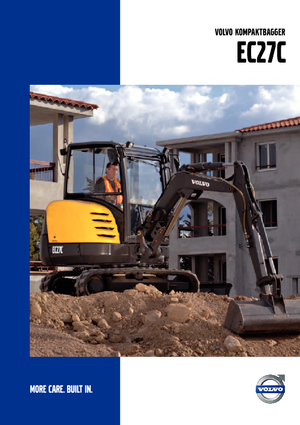Minirypadla Volvo EC27C