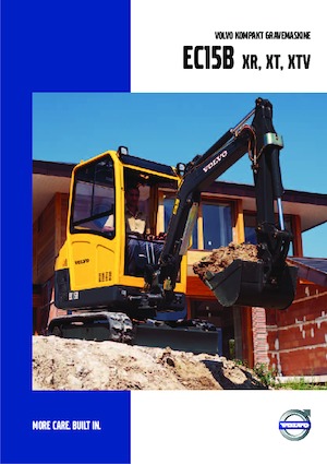 Minirypadla Volvo EC15B XT