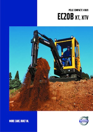 Minirypadla Volvo EC20B XT