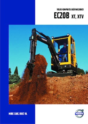 Minirypadla Volvo EC20B XT