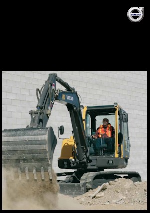 Minirypadla Volvo EC55B Pro