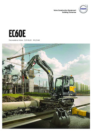 Minirypadla Volvo EC60E