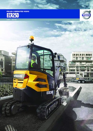 Minirypadla Volvo ECR25D