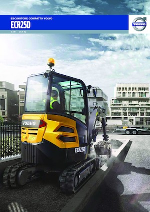 Minirypadla Volvo ECR25D