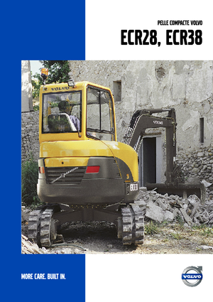 Minirypadla Volvo ECR28