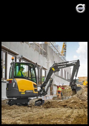 Minirypadla Volvo ECR35D