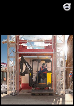 Minirypadla Volvo ECR18E