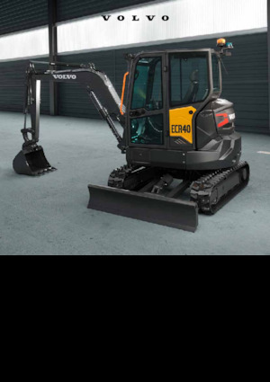 Minirypadla Volvo ECR40